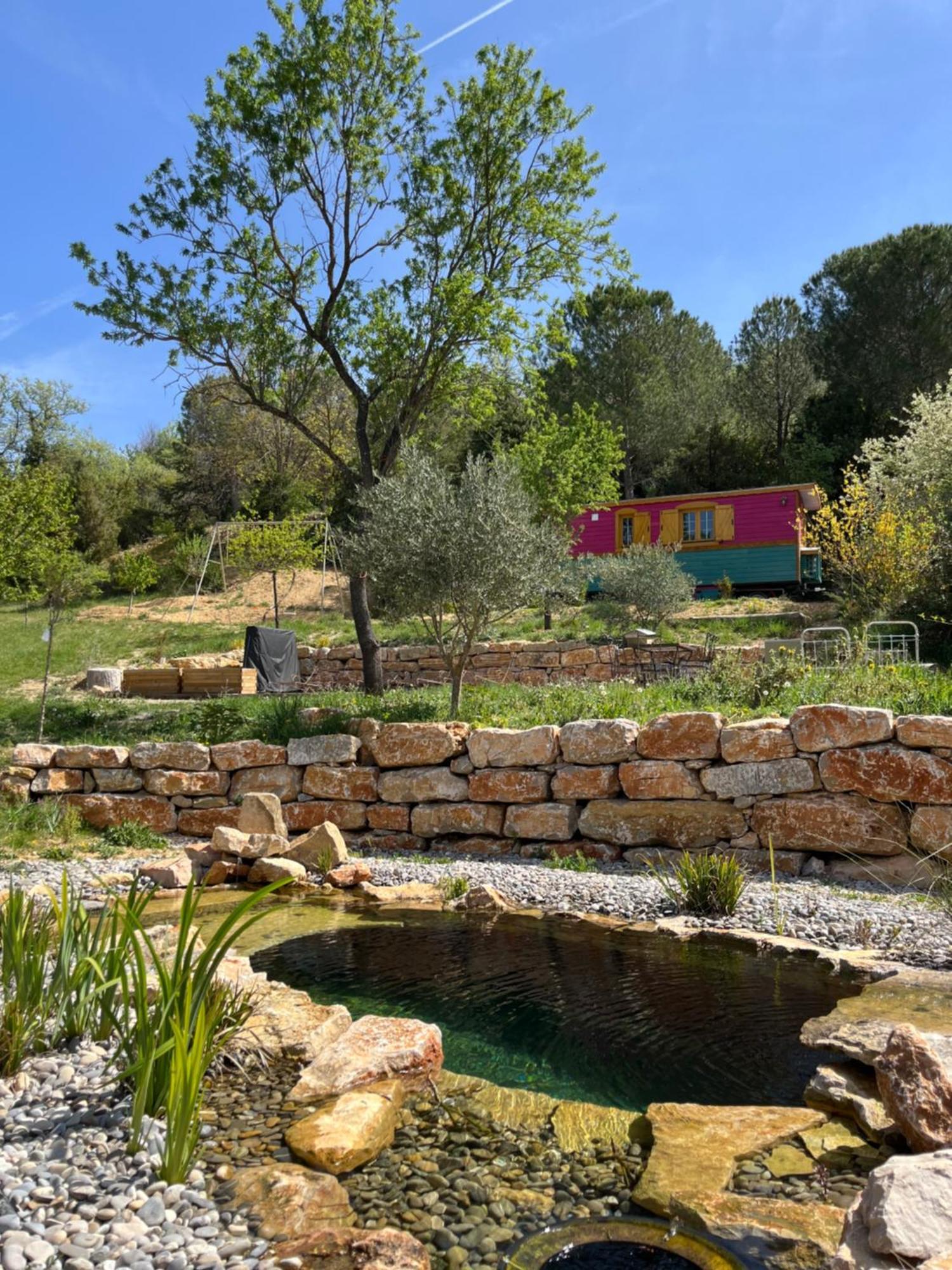 Roulotte Bohemian Lover In Provence, Valensole Exterior foto